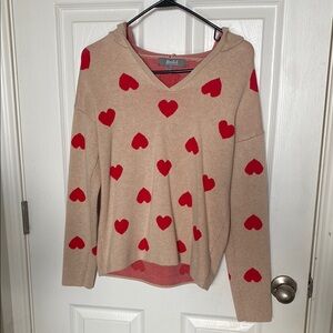 Marled Hooded Sweater